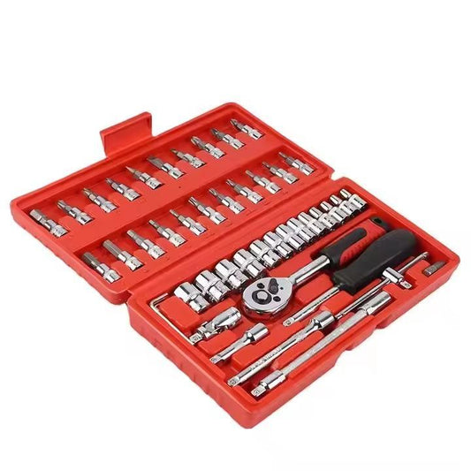 46 PCs Chrome Vanadium Steel Toolkit set